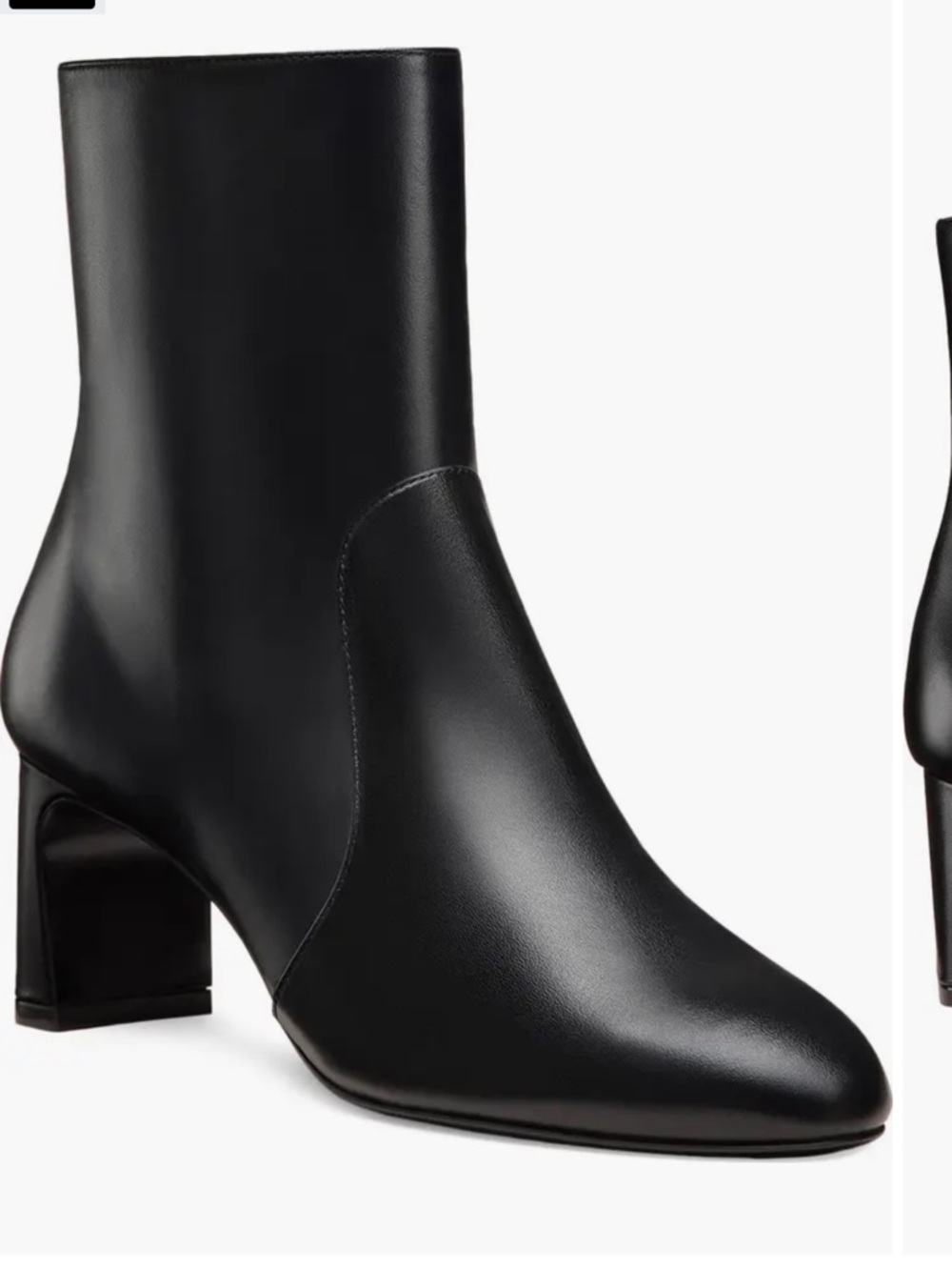 Stuart Weitzman Babette 60 Leather Bootie